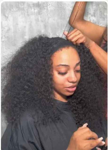 Sew-In hairstyle