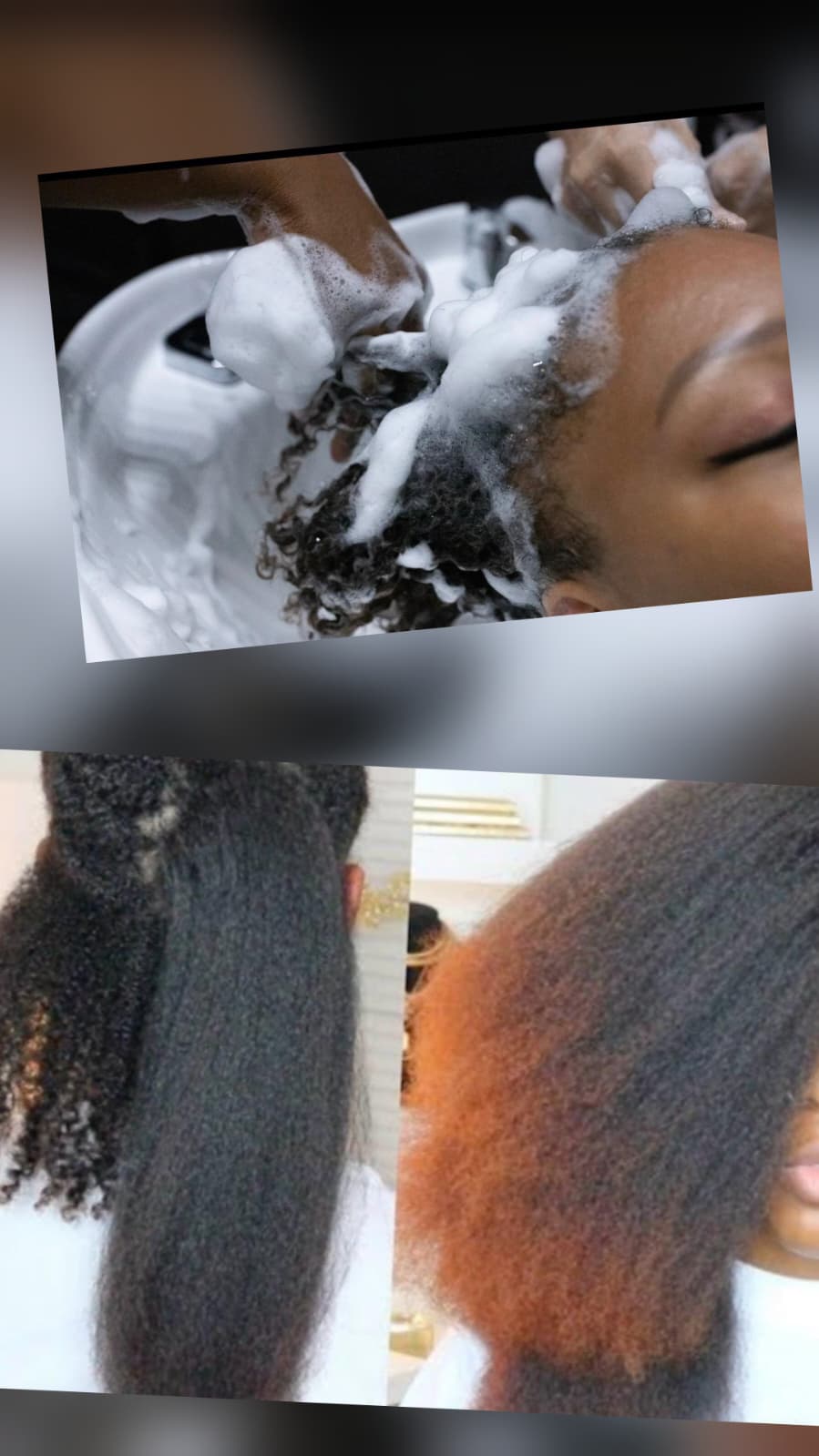 Hair blow drying service reference